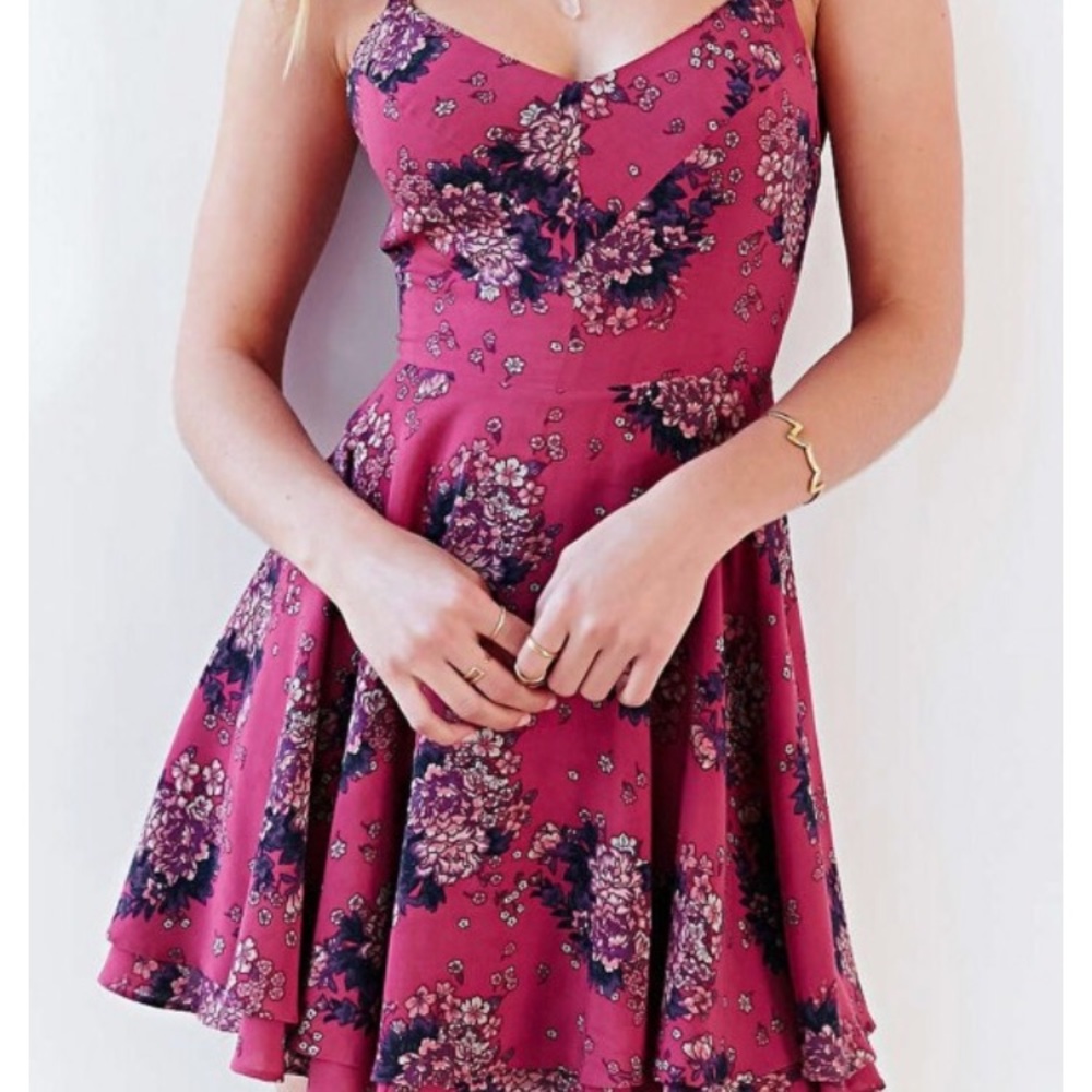 Kimchi Blue Floral Scarlett Dress